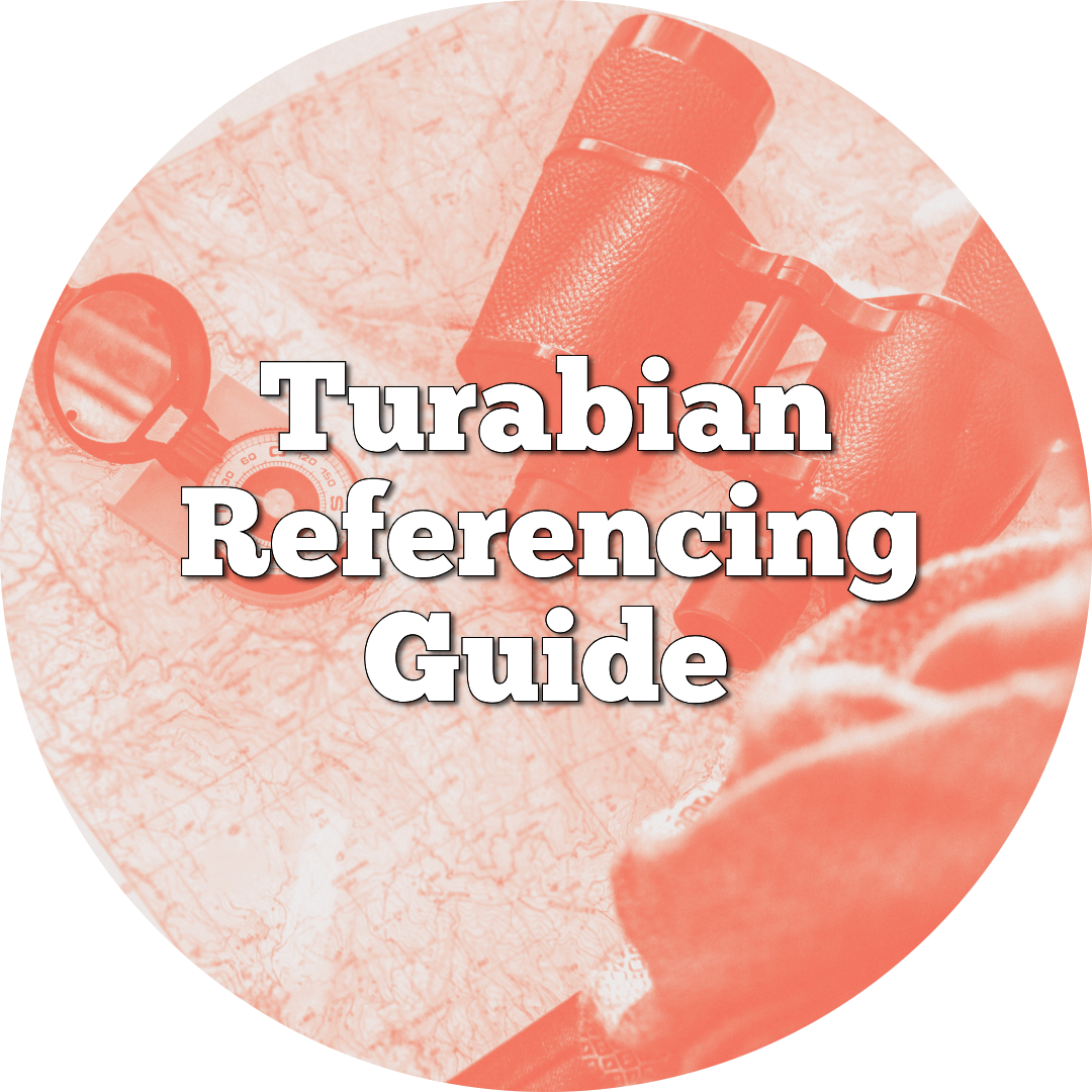 Turabian Referencing Guide